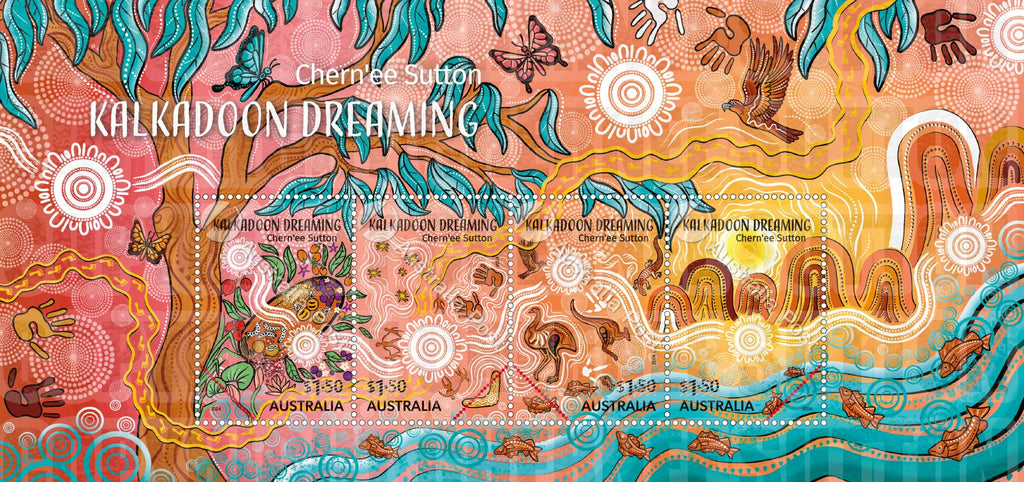 Chern'ee launches Kalkatungu Dreaming with Australia Post